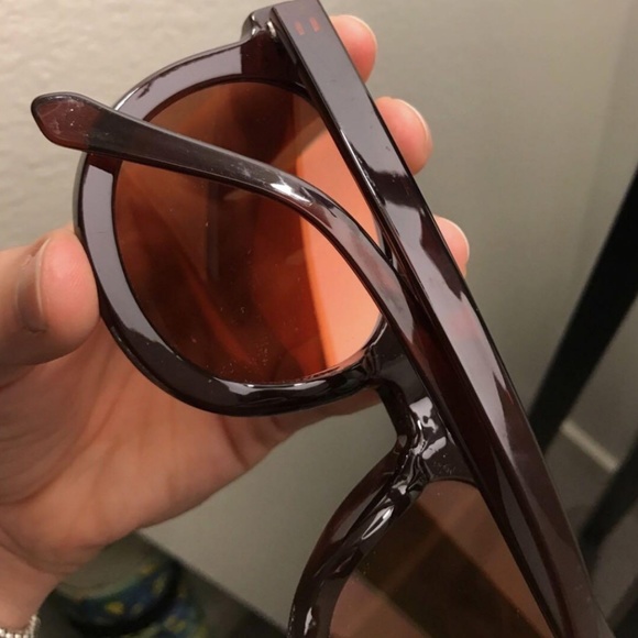 Free People Rose Colored Sunglasses - Picture 4 of 4